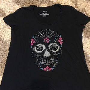 Torrid Sz XL Sugar Skull Top